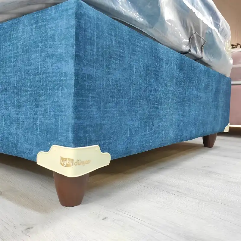 Ліжко підліткове Lion з підйомним механізмом, синій, 120x200 Туреччина